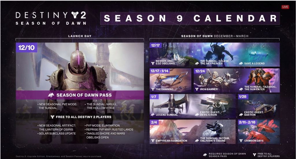 Destiny-2-Kalender season 9