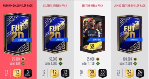 FIFA 20 Packs
