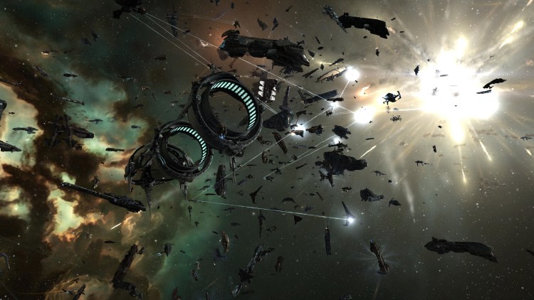 Eve Online: Massenschlacht wegen Zahlungsrückstand