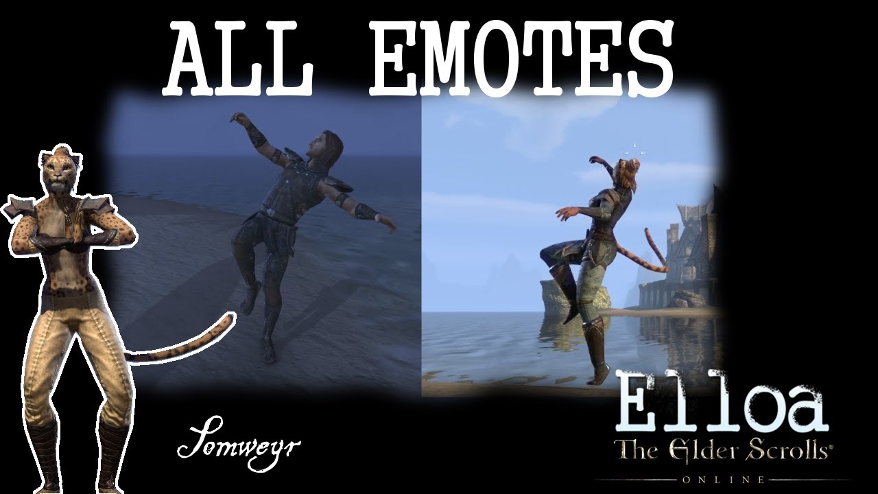 The Elder Scrolls Online Emotes