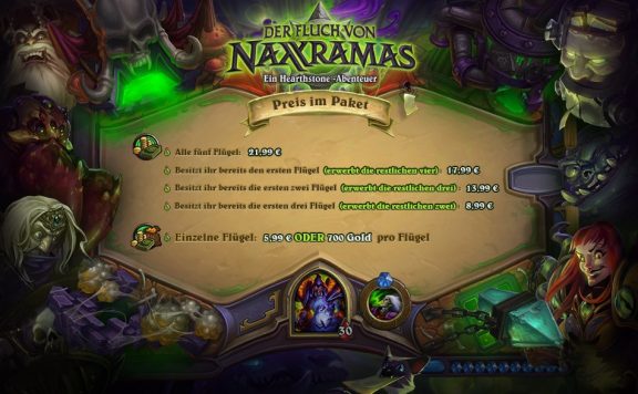 Hearthstone: Preise für Naxxramas