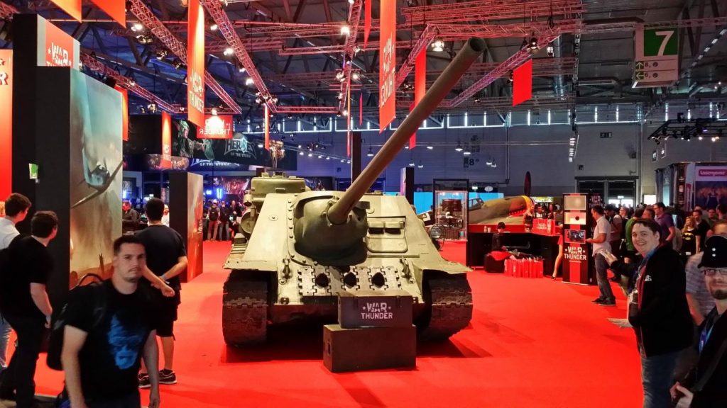 War Thunder Panzer auf der Gamescom 2014
