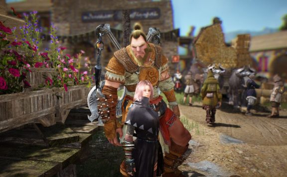 Black Desert Krieger