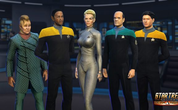 Voyager Crew in Star Trek Online