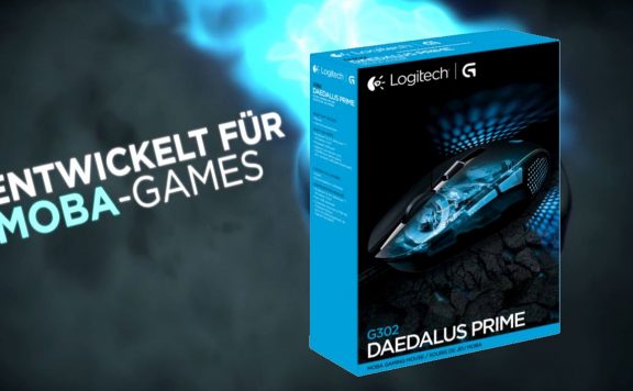 Logitech g302 MOBA Gaming Maus Daedalus Prime