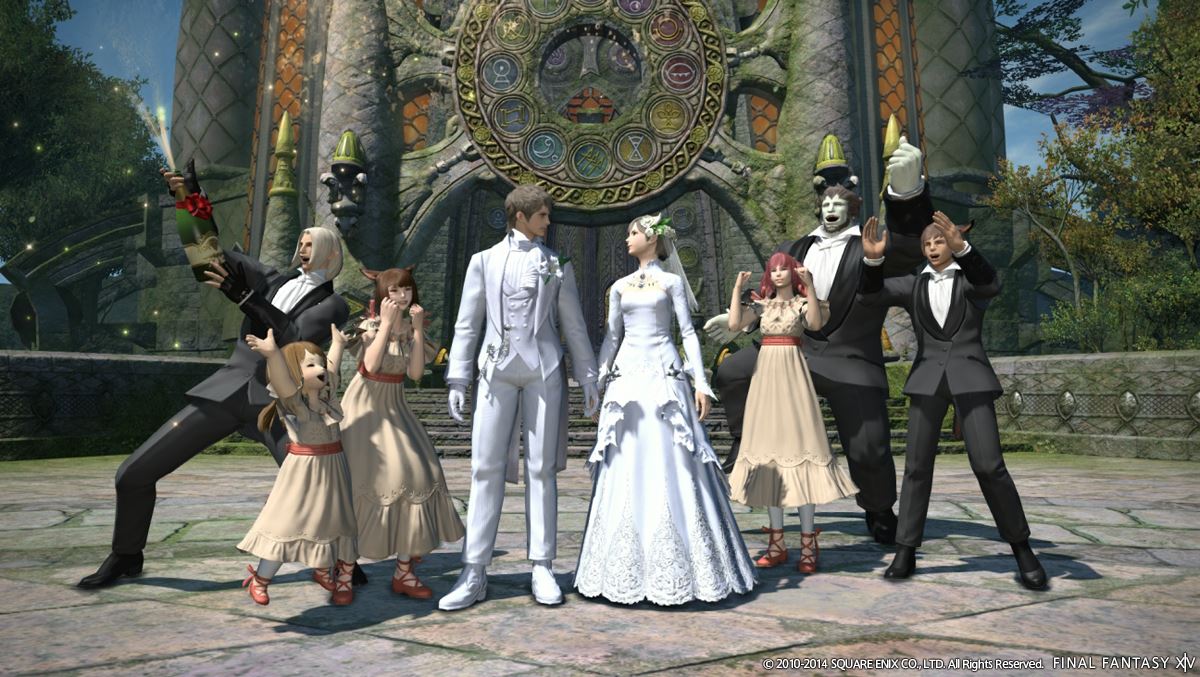 Final Fantasy XIV: Patch 2.45 lässt die Hochzeitsglocken läuten