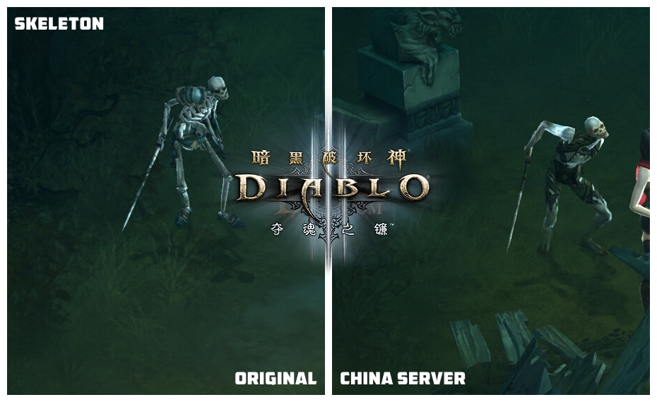 Diablo 3: „Skelettina! Zieh dir bitte etwas an …“ – So sieht D3 in China aus