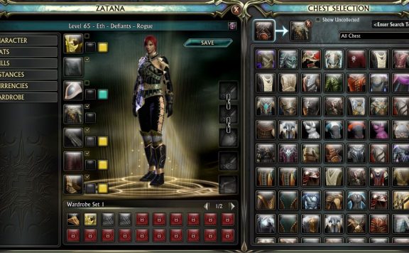 Rift-Garderoben-System