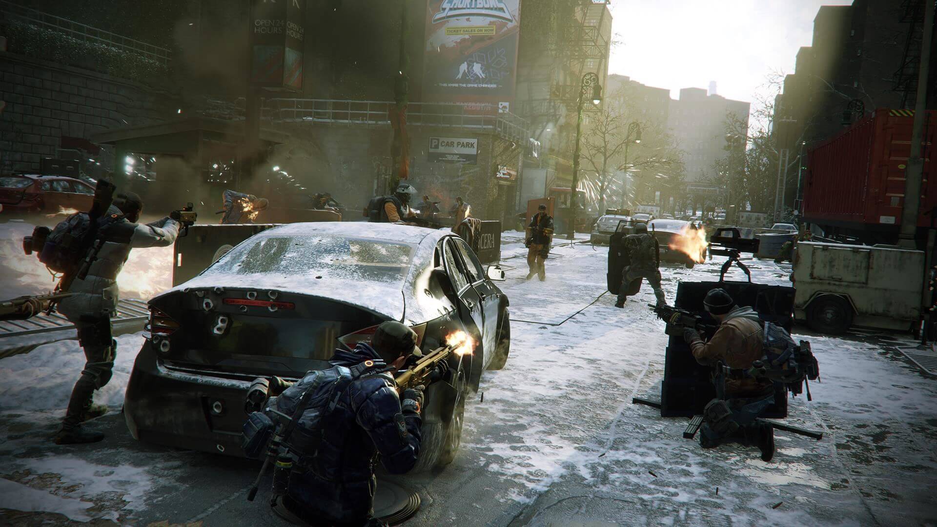 The Division Screenshot Gruppe