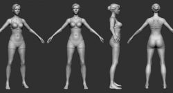 H1Z1-Female-Modell