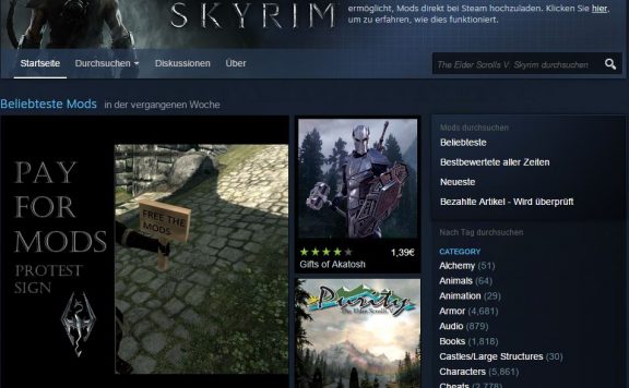 Steam Workshop Skyrim