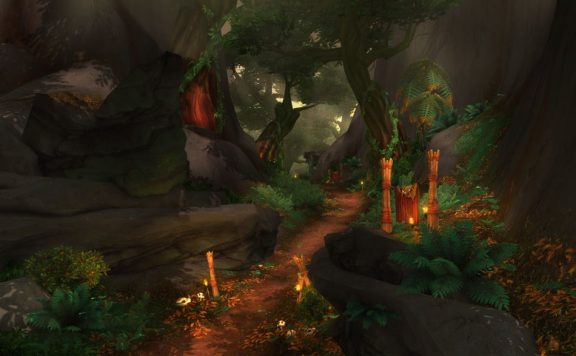WoW Tanaandschungel Wald