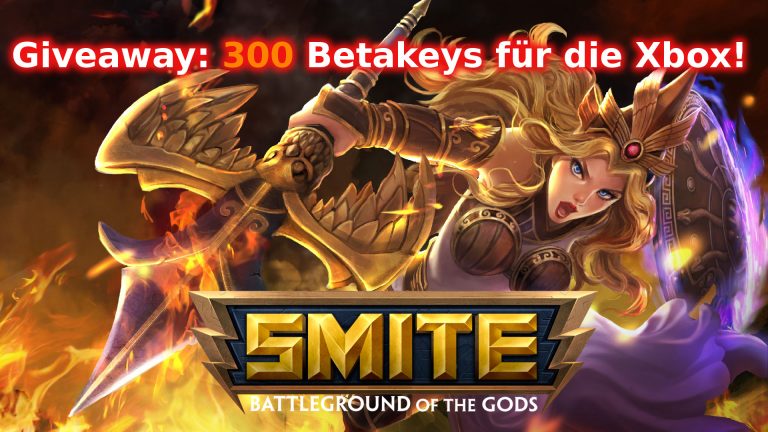Giveaway: 300 Smite Betakeys für die Xbox One!