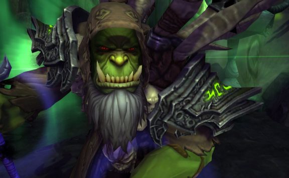 WoW Gul'dan Orc Warlock Fel