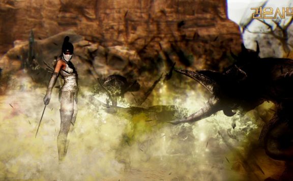 Black-Desert-Kunoichi-Pose