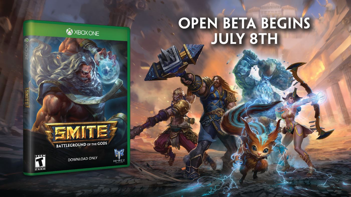 SMITE: Open Beta auf der Xbox One gestartet!