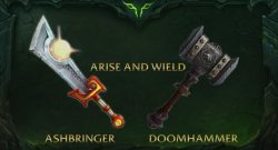 Wow artifact ashbringer doomhammer