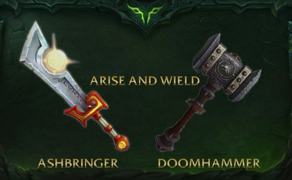 Wow artifact ashbringer doomhammer