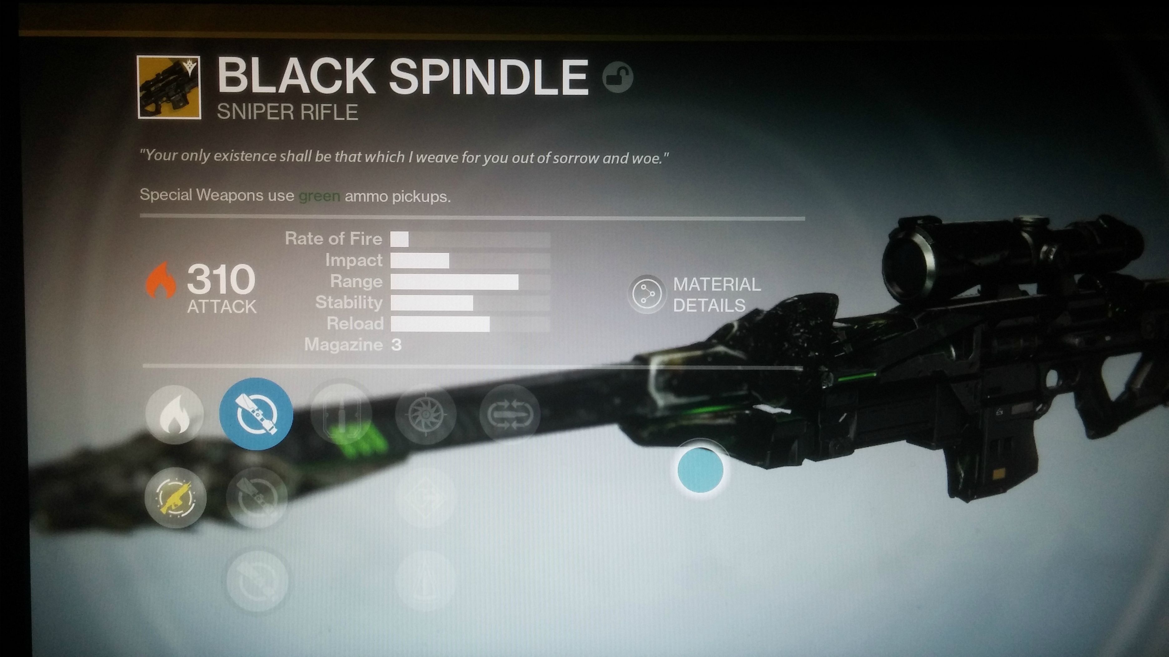 Destiny: Neues Exotic „Black Spindle“ heute bei täglicher Mission aufgetaucht