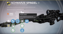 Schwarze-Spindel-Destiny