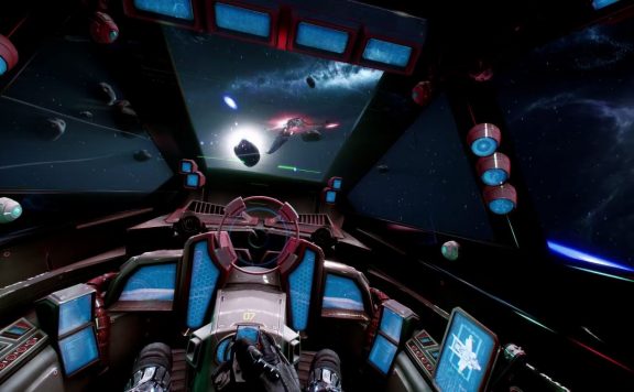 Star Citizen Innenansicht Cockpit