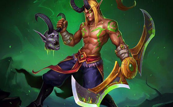 WoW Fanart Demonhunter Head