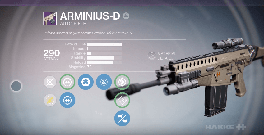 Destiny: Waffentag am 24.2. bringt die Arminius-D zurück