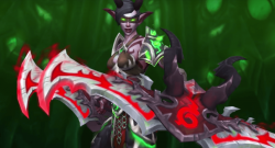 WoW Demon Hunter female nightelf