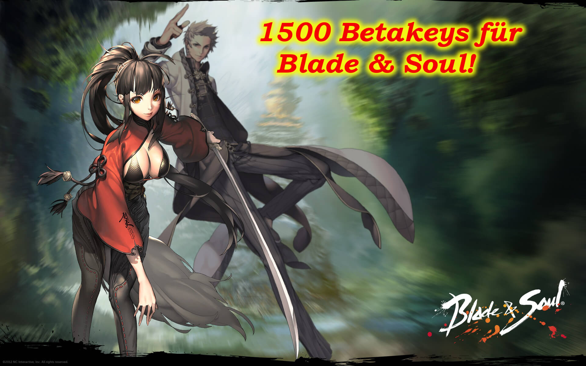 Blade and Soul: Wir verschenken 1500 Keys für die Beta!