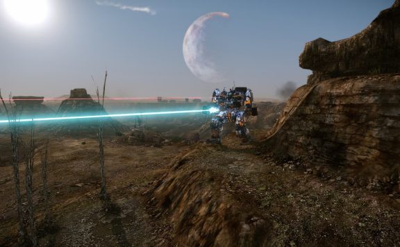 MechWarrior Online Screenshot Lasermountain
