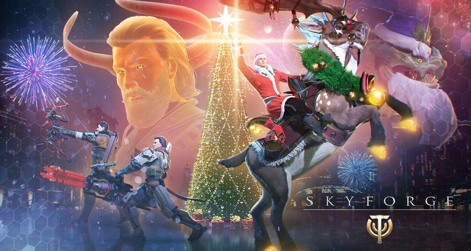 Skyforge: Gewinnt 10 Weihnachts-Pakete mit Team Allods und Mein MMO