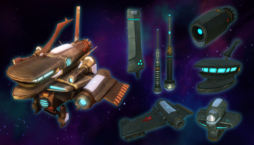 WildStar: Neues Event lässt Spieler eigene Raumschiffe basteln!
