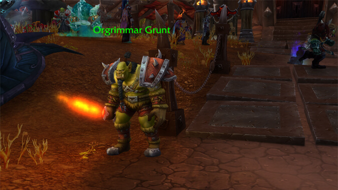 WoW Lightsabers Orc