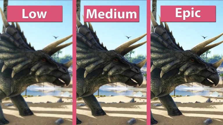 ARK: Survival Evolved im PC-Grafikvergleich