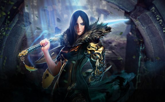 Blade and Soul Female Swordfighter