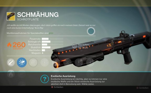 Destiny-Schmähung