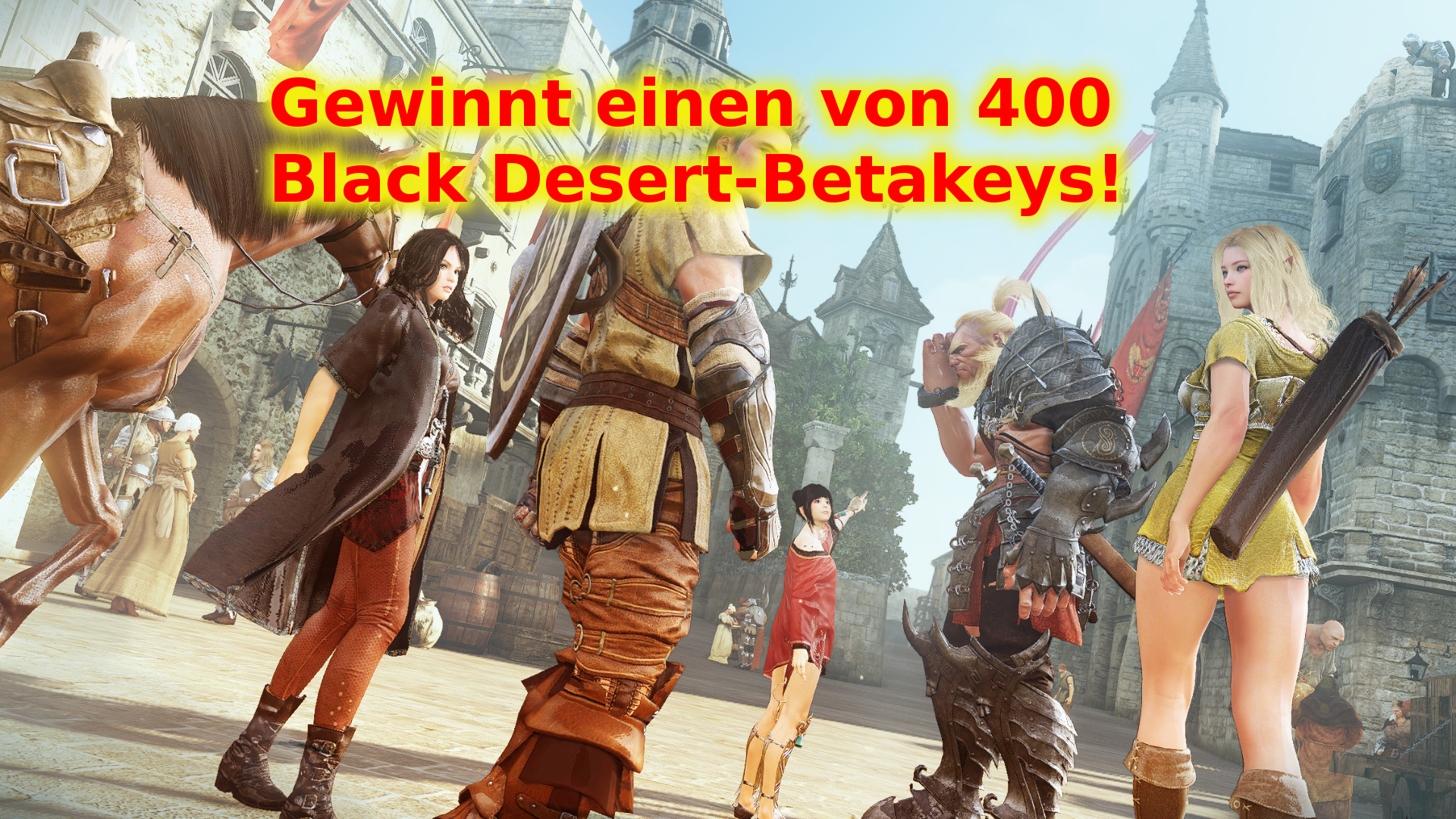 Black Desert: Gewinnt einen von 400 Betakeys!