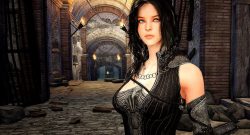 Black Desert Online black haired female witch