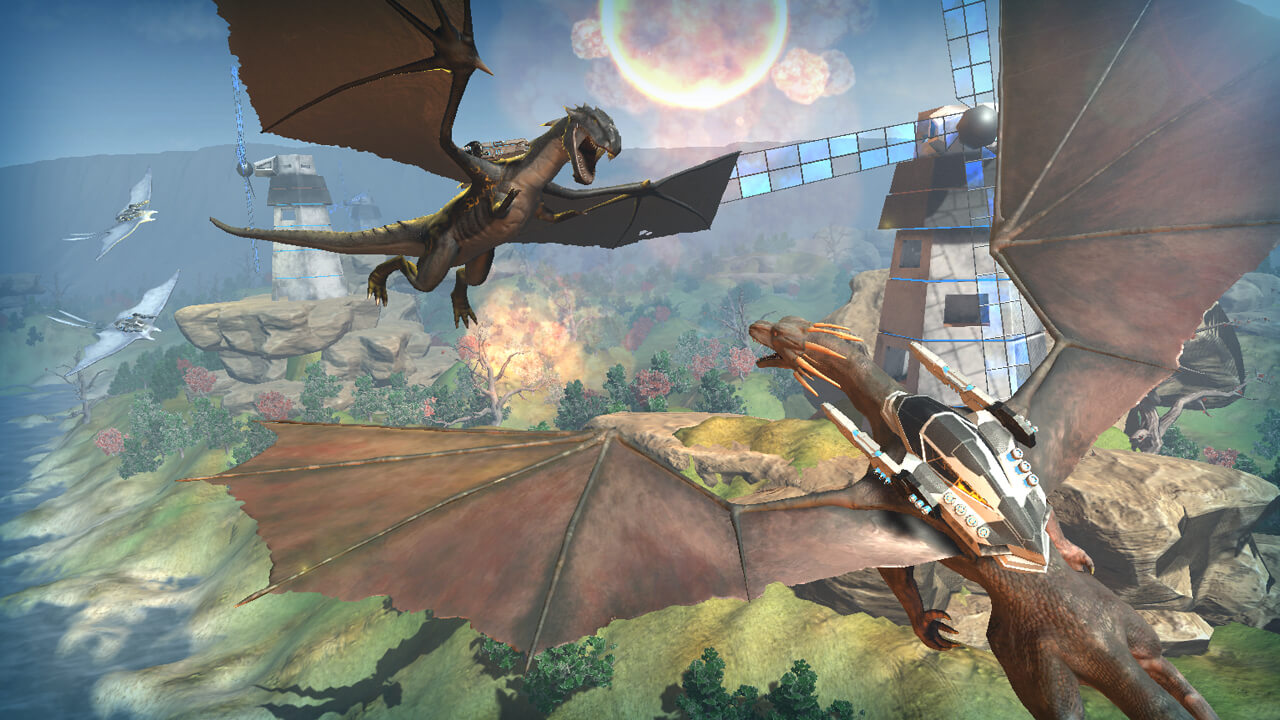 Time of Dragons bietet Drachen, Raketen und Laser – Neuer Free2Play Online-Shooter auf Steam