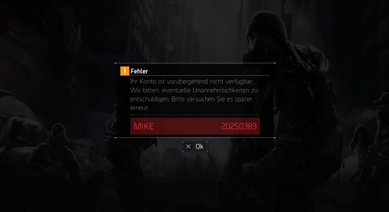 The Division: Error Mike – Servers are having issues [Update ...