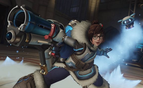 Overwatch Mei Posing