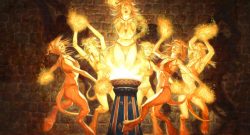 WoW Dancing Fire Draenei