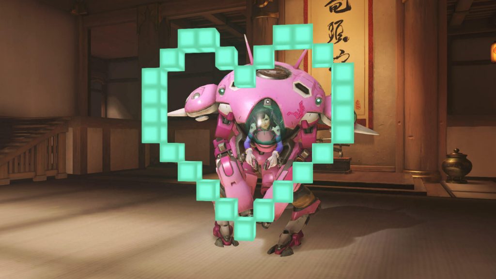 Overwatch Dva Emote Heart