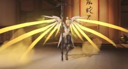 Overwatch Mercy Emote Wings