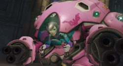 Overwatch Dva shooting