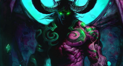 WoW Illidan Artwork