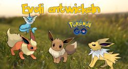 Pokémon GO Evoli Entwicklungen