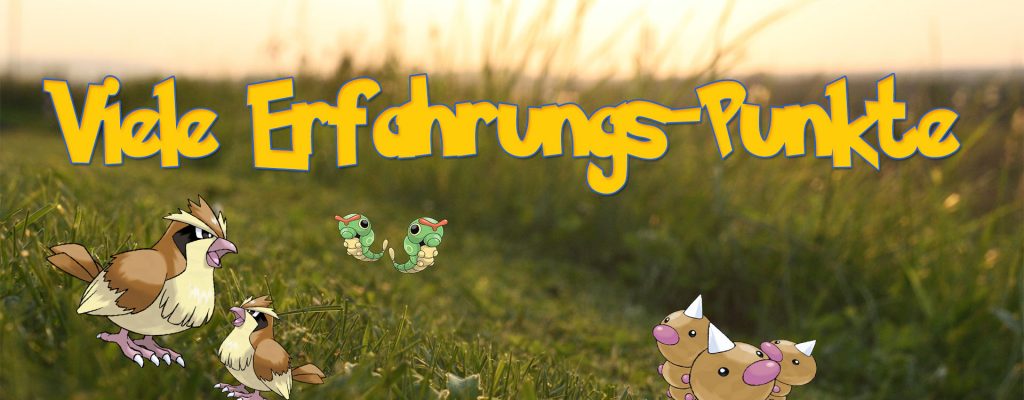 Pokemon Go Schnelle Level Ups Mit Taubsis Raupys Oder Hornlius