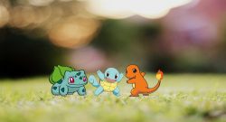 Pokemon Go Starter Pokemon Bisasam Schiggy und Glumanda