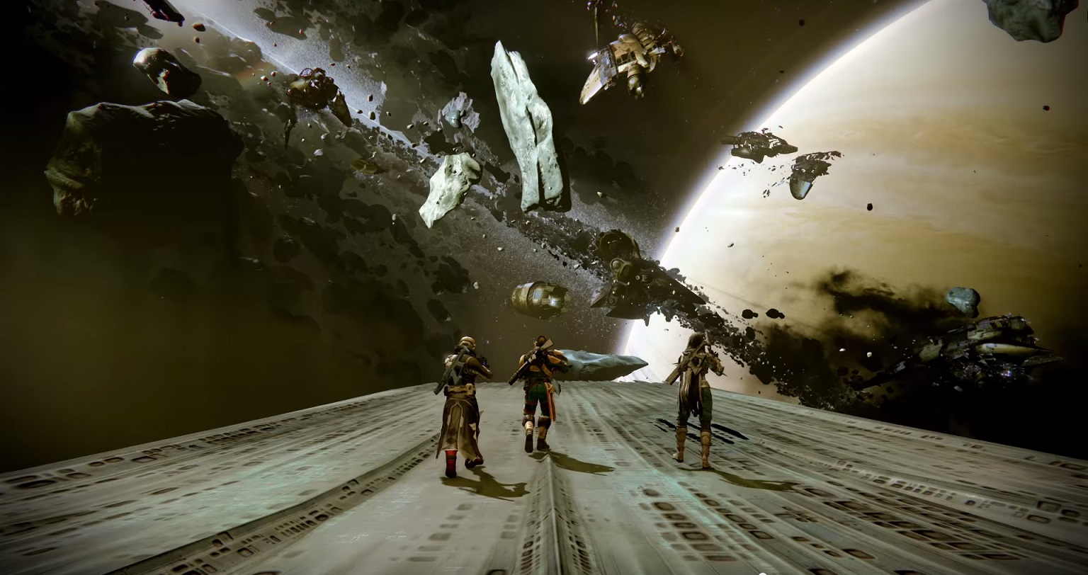 Hüter fliegen in Destiny 2 plötzlich das Grabschiff aus Destiny 1 an